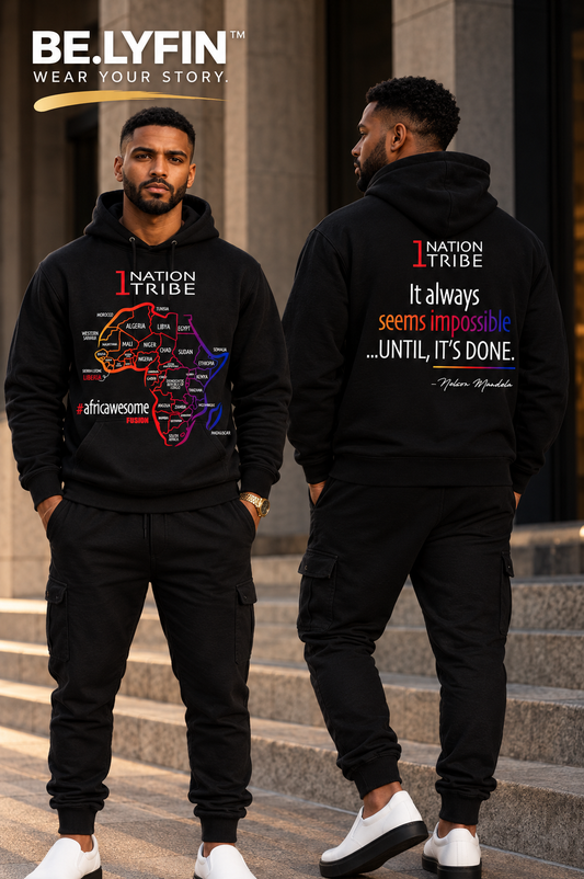 1 NATION. 1 TRIBE.  Unisex Unity Hoodie