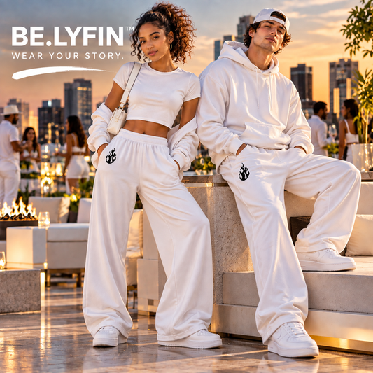 Power Moves! Unisex Wide-leg Joggers