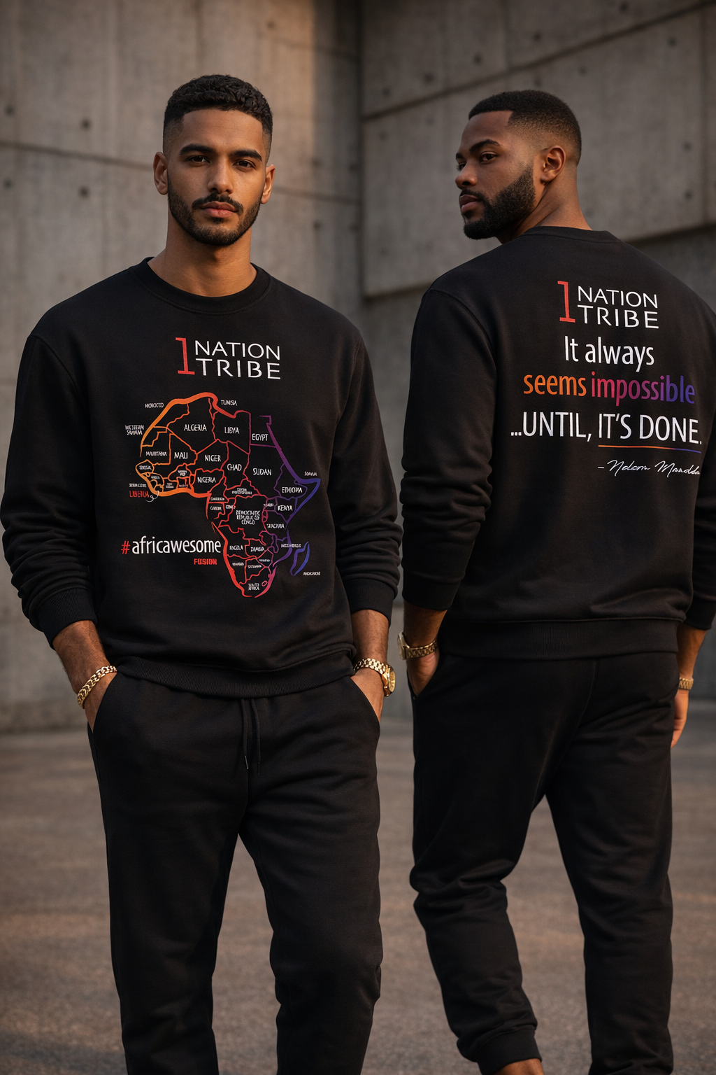 1 NATION. 1 TRIBE.  Unisex Sweatshirt
