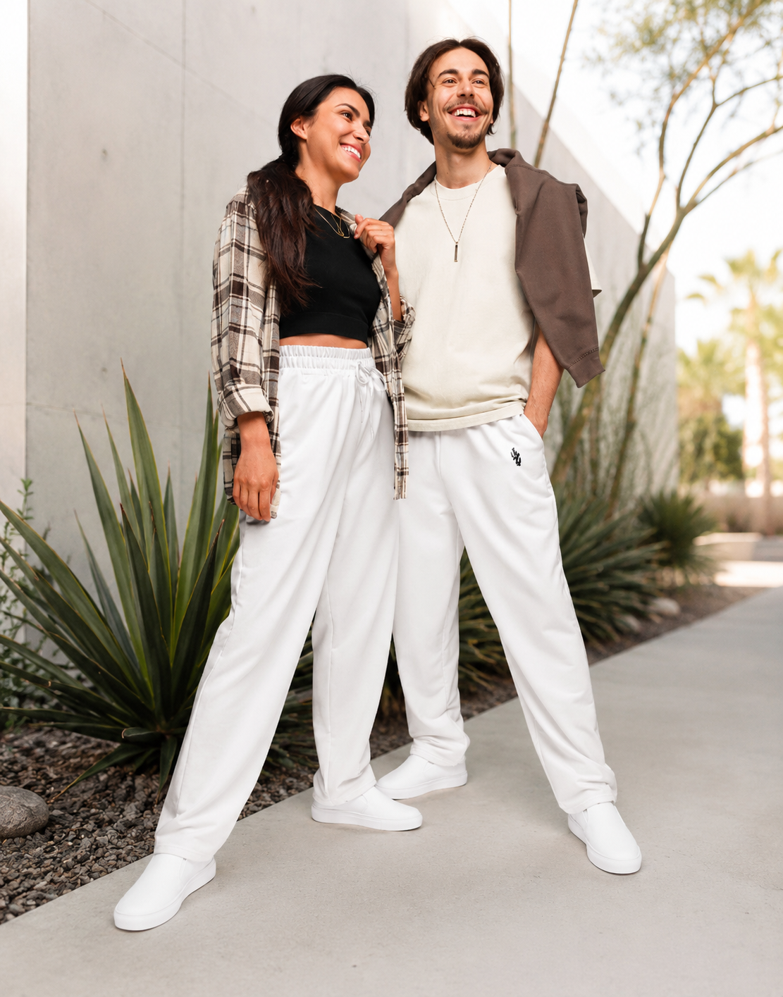 Power Moves! Unisex Wide-leg Joggers