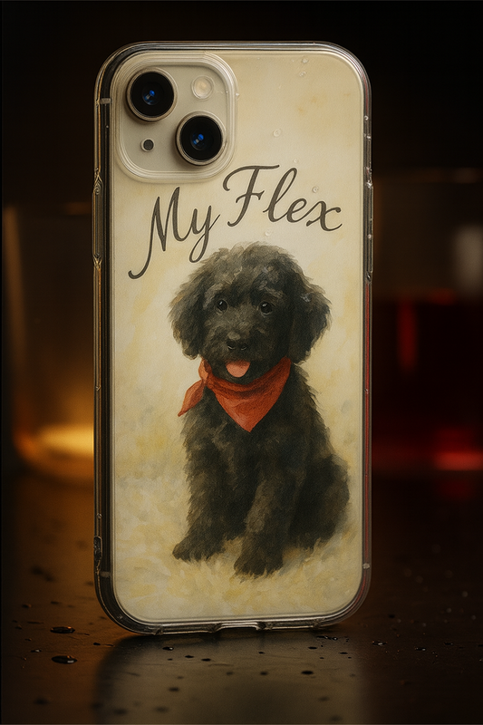 “My Flex”! Watercolor Luxury Tough Case for iPhone®