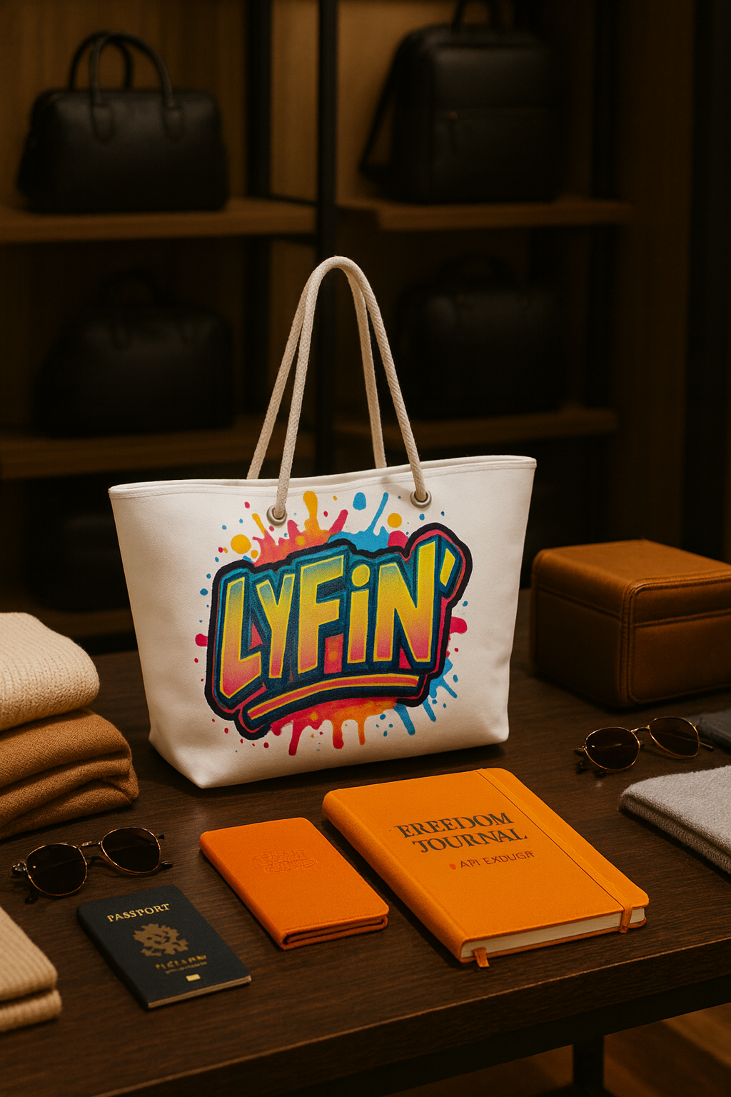 Doin' Me! Oversized weekender bag