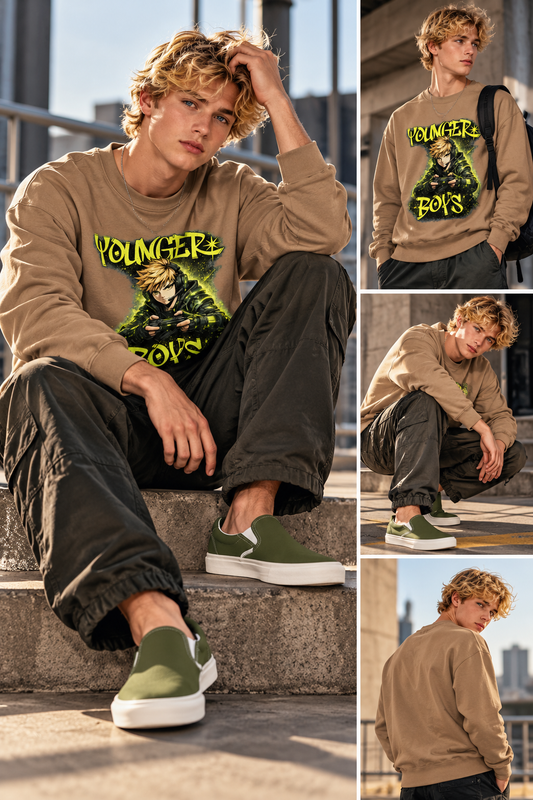 Younger Boys Premium Streetwear Sweatshirt