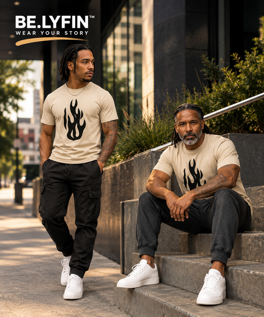 Always Sharp! GhostFlame Oversized Faded T-Shirt