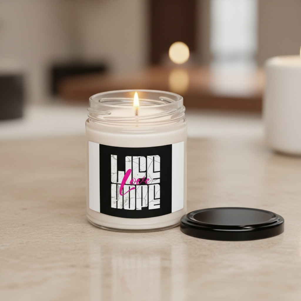 ¡Tiempo para mí! Vela de soja perfumada